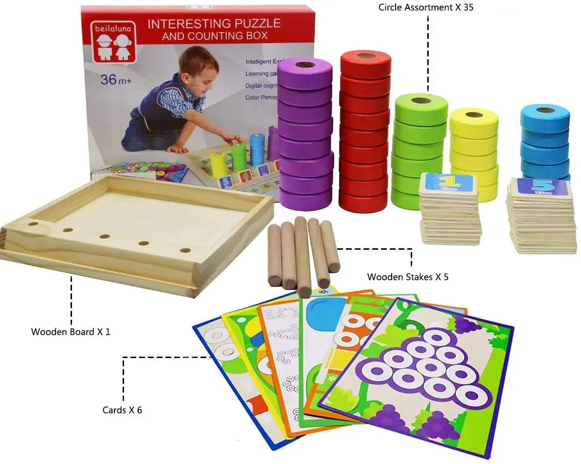 NaturTafel | Montessori Number Set My Store