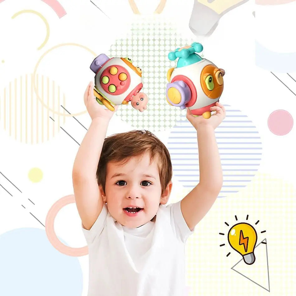 Children's Montessori Activity Cube - Perfect for On-the-Go My Store