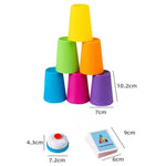 Montessori Cup Stacking Game My Store
