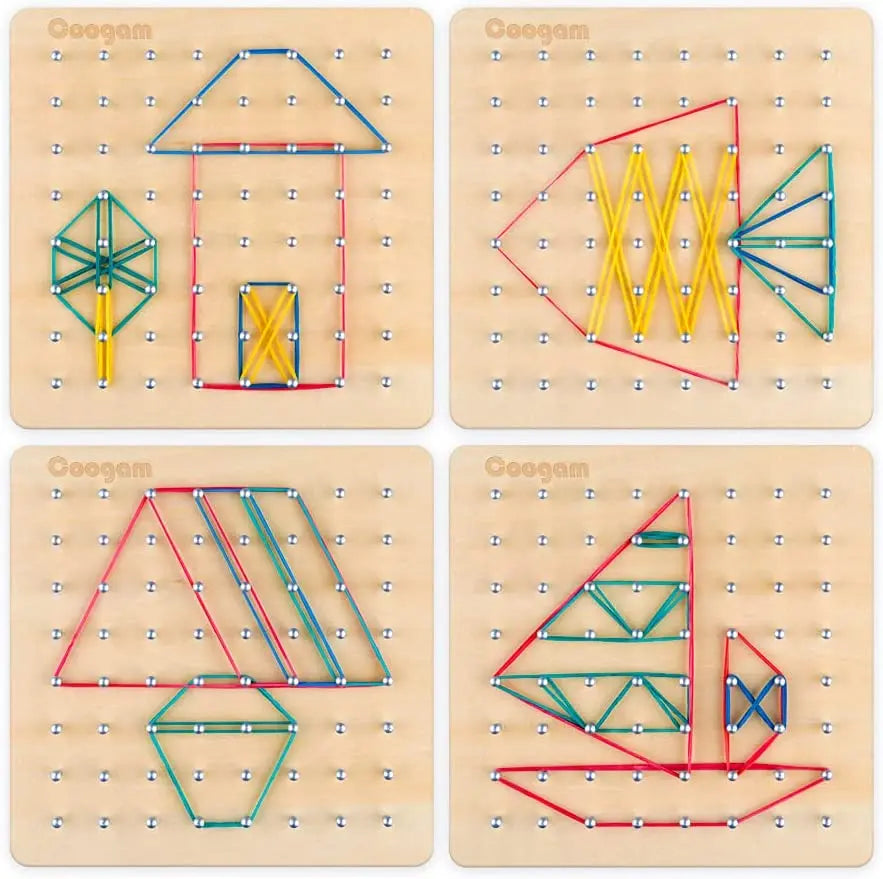Wooden Toy | Discover Shapes - Geometric Board My Store