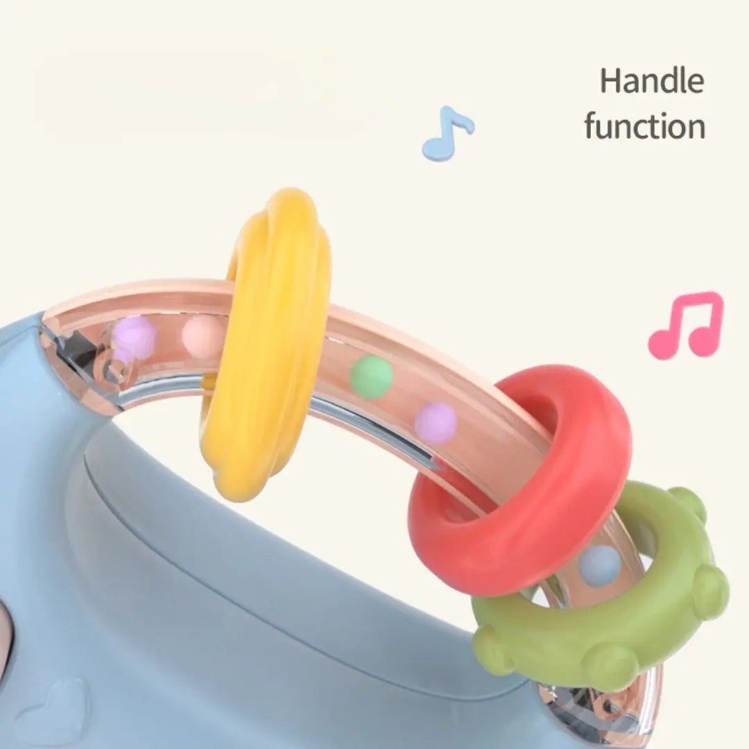 Musical Baby Teether with Rattle and Soother My Store