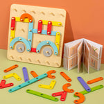 Creative Montessori Nail Puzzle Wooden Toy My Store