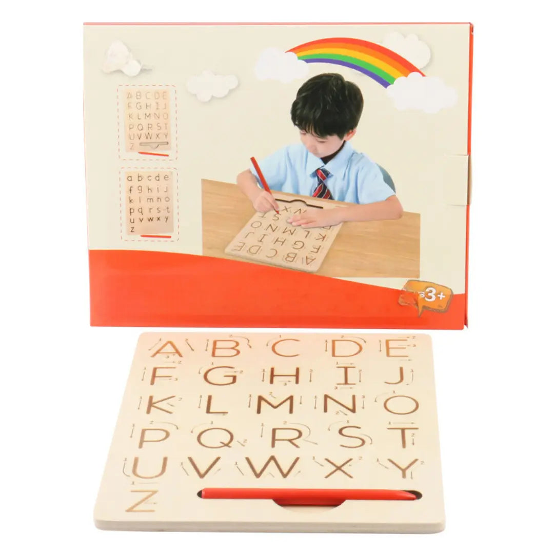 Wood Alphabet Board My Store