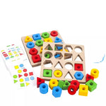 Wooden Toy for Promoting Hand-Eye Coordination – Learning Shapes My Store