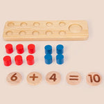 Learning Maths Made Easy - Wooden Game My Store