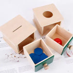Woods - Montessori Coin Game My Store