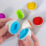 Montessori Shapes and Colours Eggs My Store
