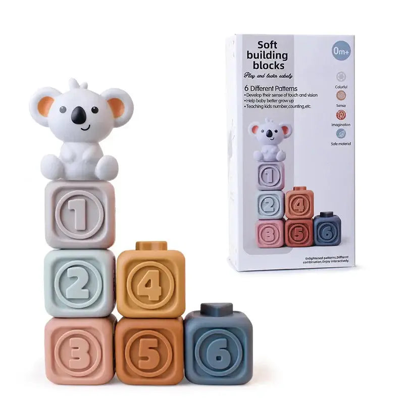 Baby Sensory Stacking Blocks My Store