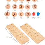 Learning Maths Made Easy - Wooden Game My Store