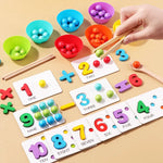 Montessori Wooden Bead Sorting Game My Store