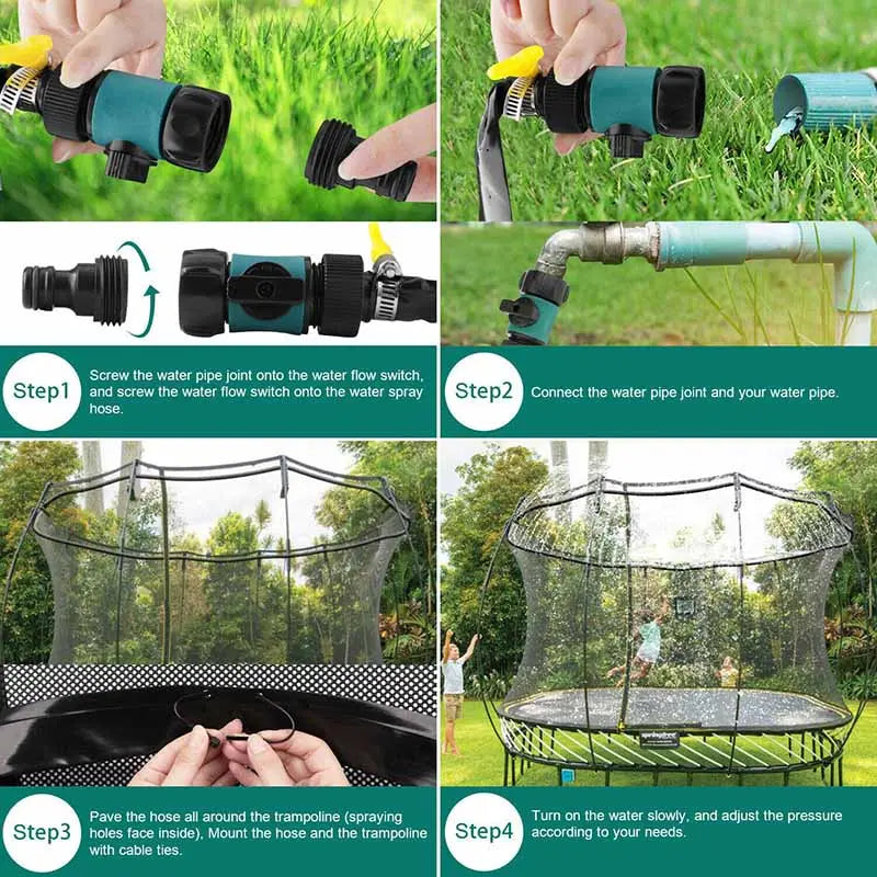 Trampoline Water Fun – Cool Enjoyment for Hot Days My Store
