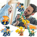 Dinosaur Screw Toy Set with Suction Cup Cannon My Store