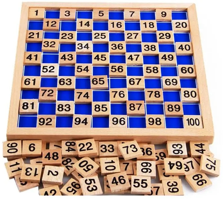 Wood | Learning to Count - Montessori Mathematics Game My Store