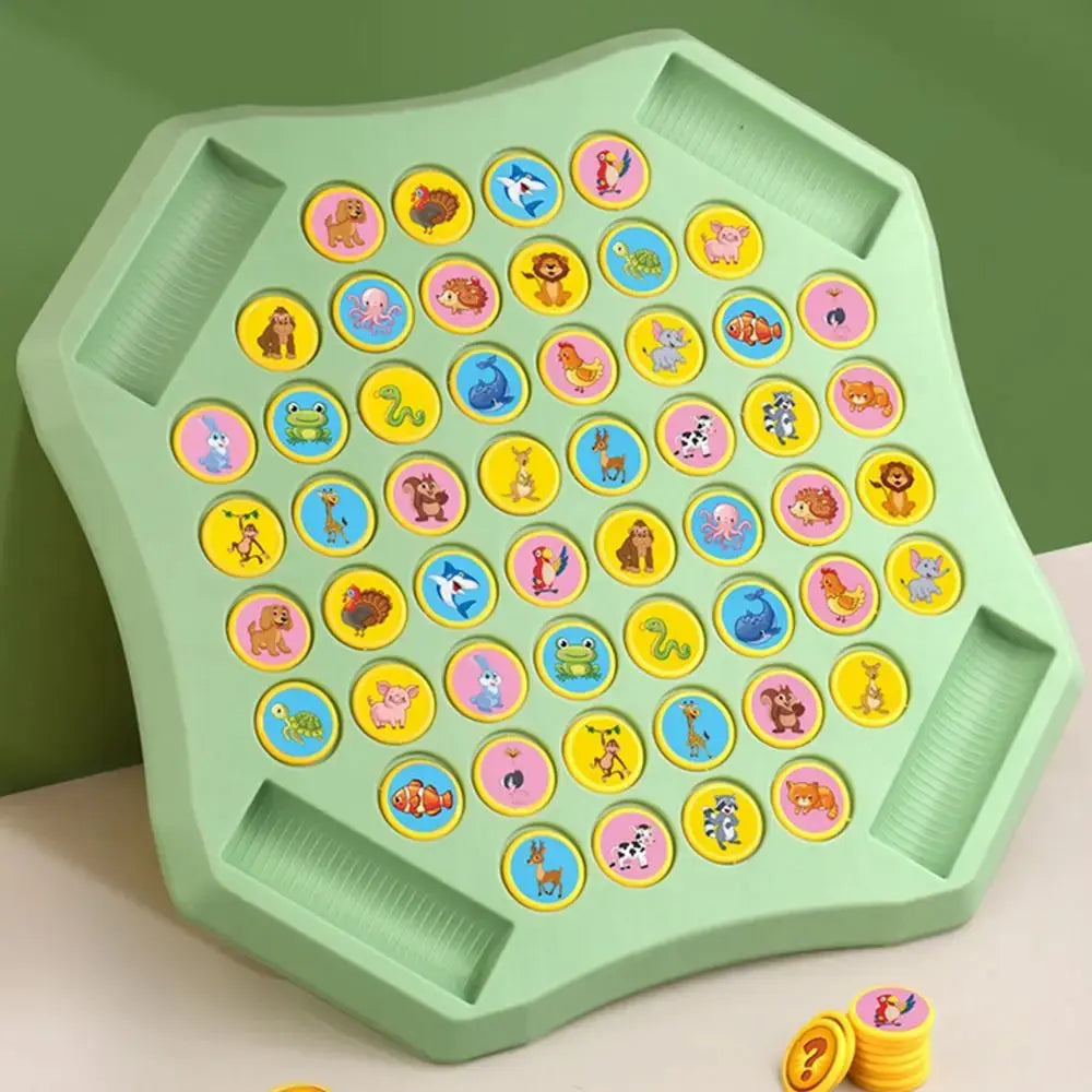 Memory Animal Coins Family Board My Store
