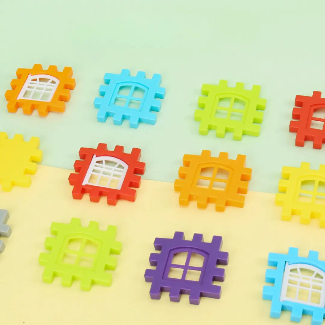 Montessori Window Building Blocks for Children My Store