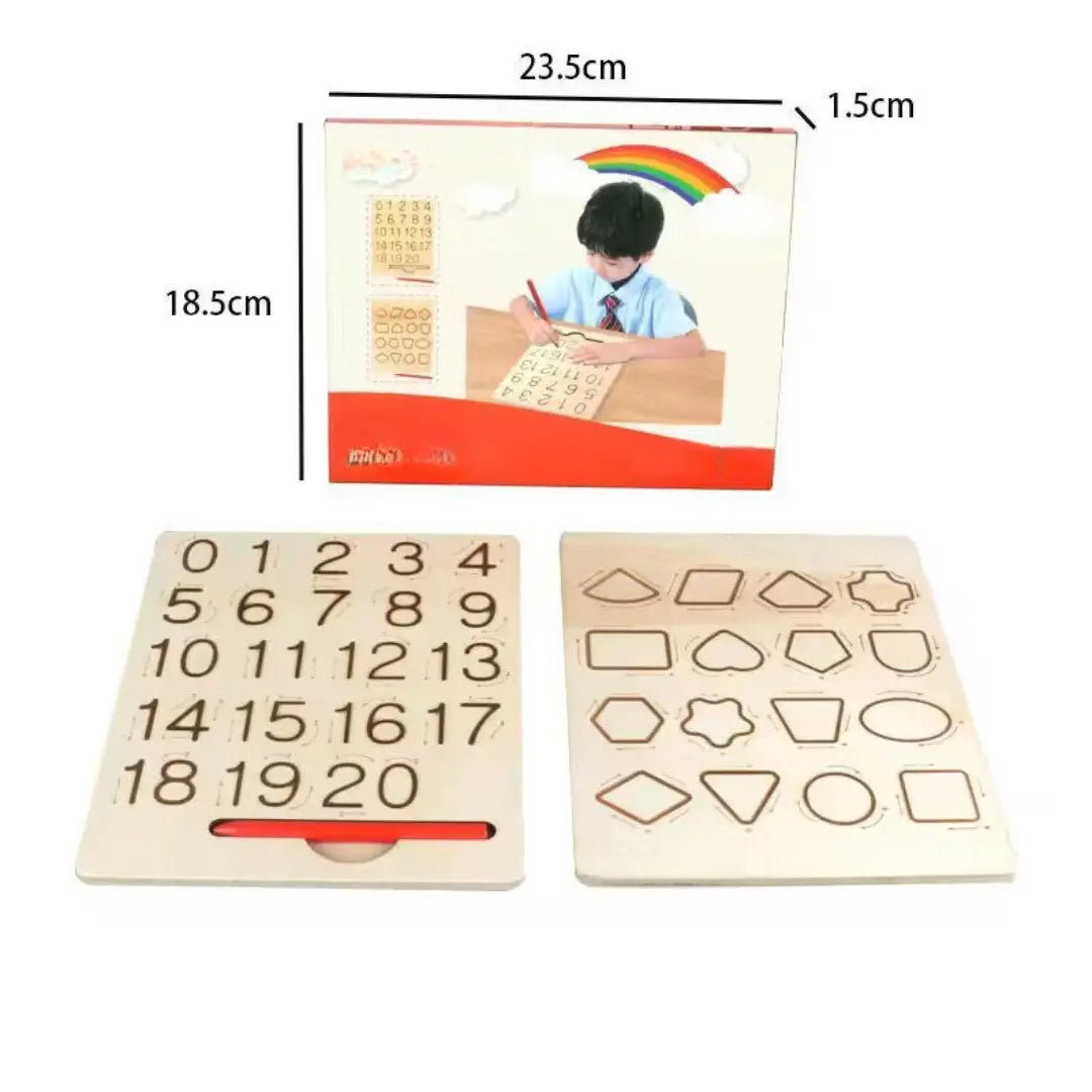 Wooden Number Board My Store