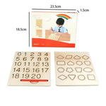 Wooden Number Board My Store