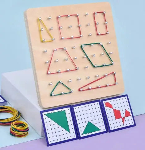 Wooden Toy | Discover Shapes - Geometric Board My Store