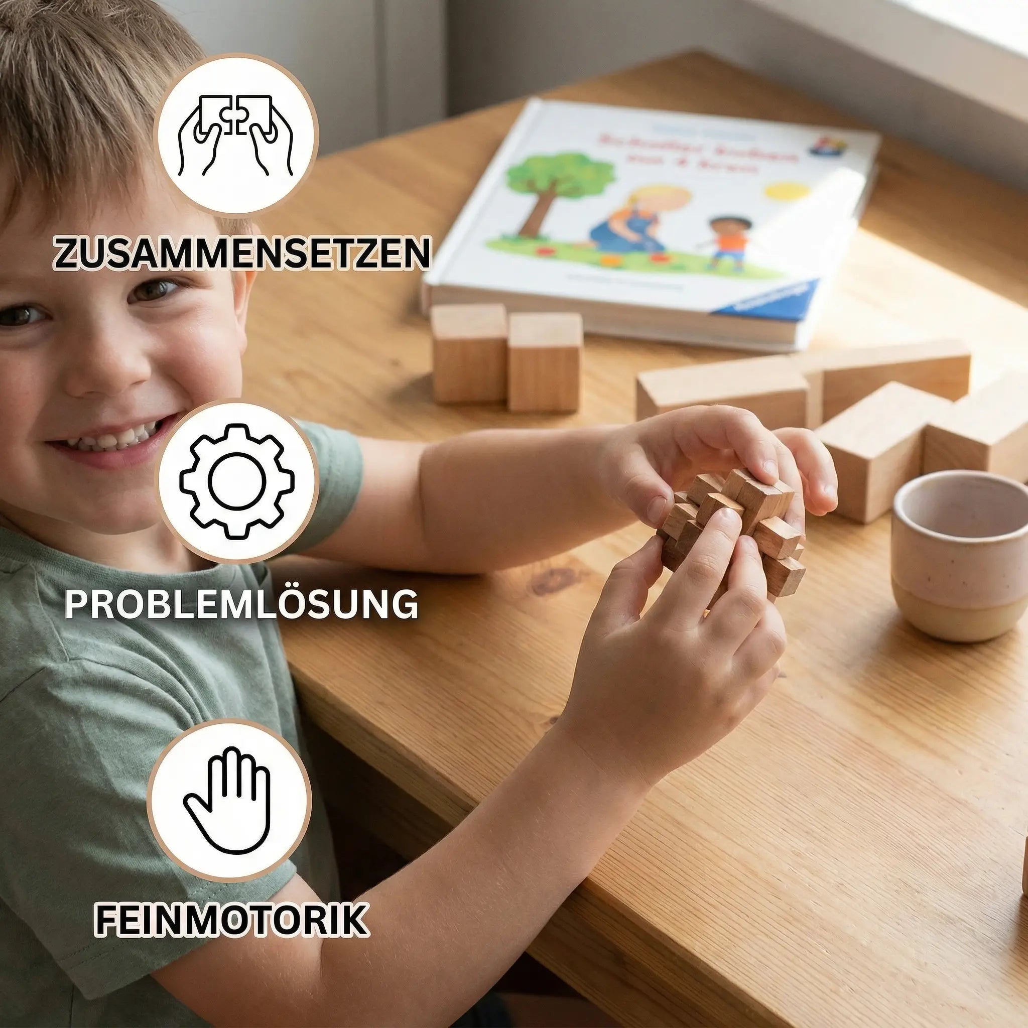 Montessori 3D Wooden Learning Game Puzzle My Store