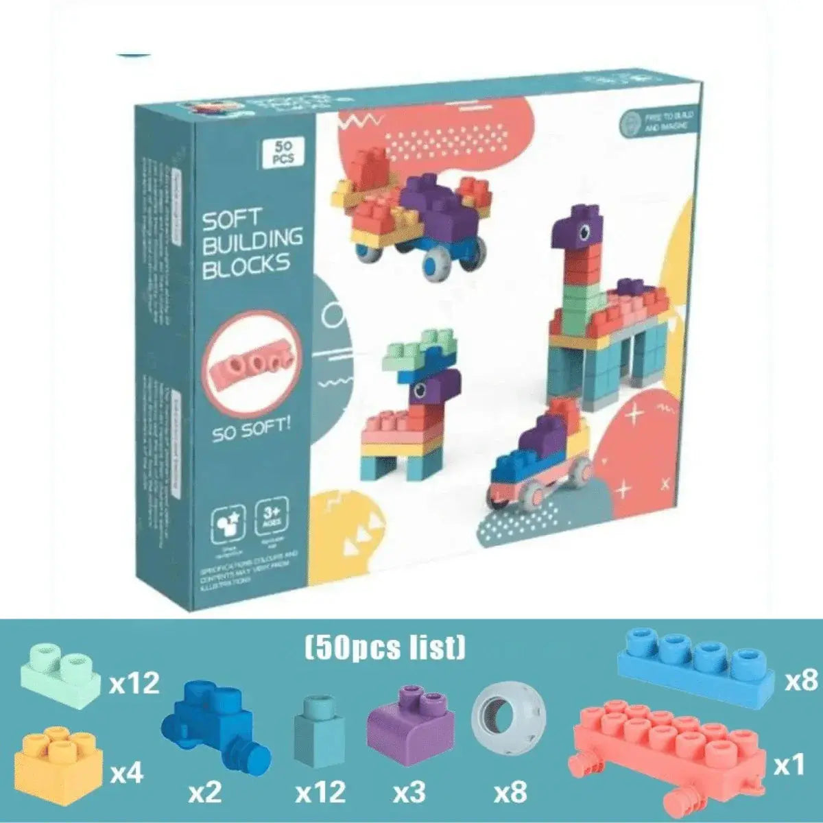 CuddlyBlocks | Soft and Safe Building Blocks for Children My Store