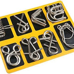 Metal Brain Teaser Ring Set My Store