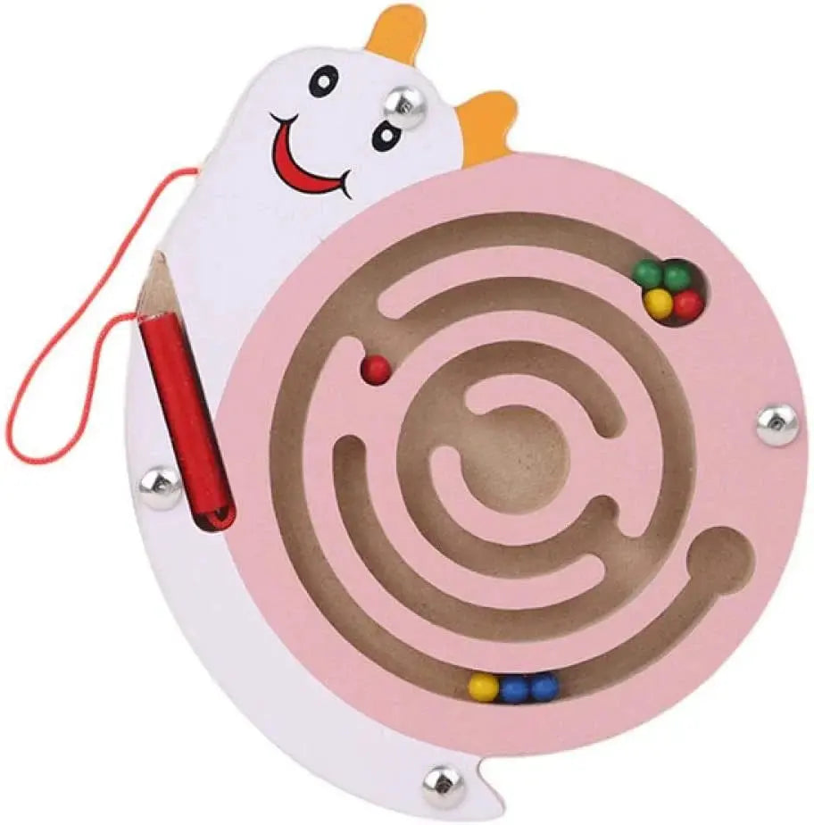 Animal Adventure Labyrinth – Magnetic Wooden Puzzle My Store