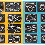 Metal Brain Teaser Ring Set My Store