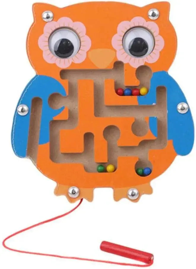 Animal Adventure Labyrinth – Magnetic Wooden Puzzle My Store