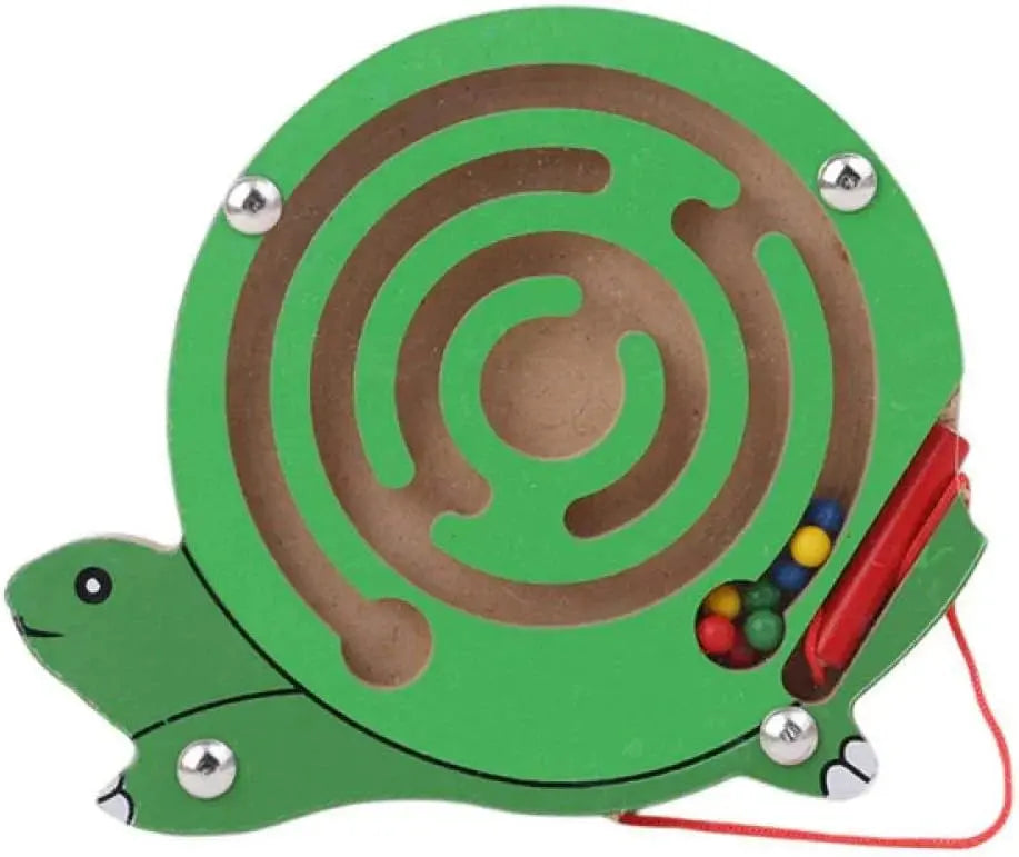 Animal Adventure Labyrinth – Magnetic Wooden Puzzle My Store