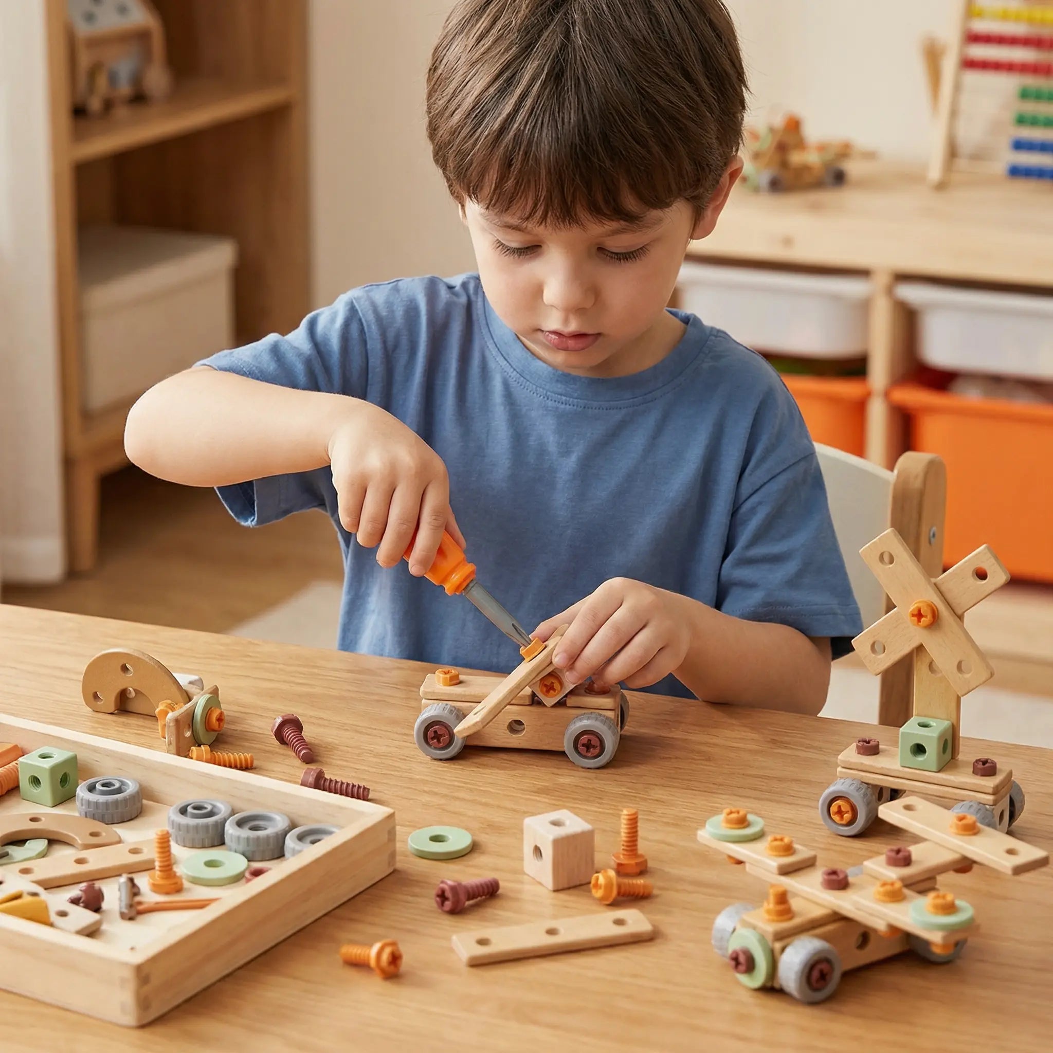 Children's Tool Set for Screwing & Building – Educational Play with Accessories My Store