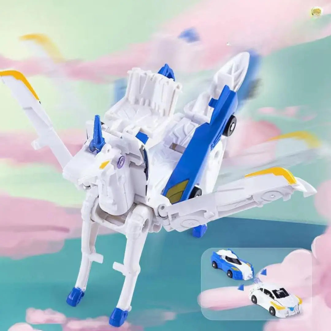Magnetic Unicorn Transforming Cars My Store