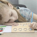 Wooden Letters and Numbers Templates for Learning to Write My Store