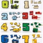 Construction Action Figure with Numbers My Store