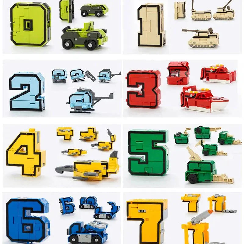 Construction Action Figure with Numbers My Store