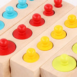 Montessori Colours and Numbers Learning Wooden Toy My Store