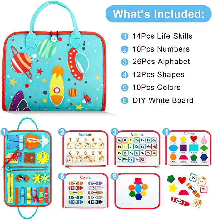 Touch Book for Children – Discover and Learn with All Senses My Store
