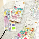 Creative Colouring Book with Watercolours – Colouring Fun with 6 Colours My Store