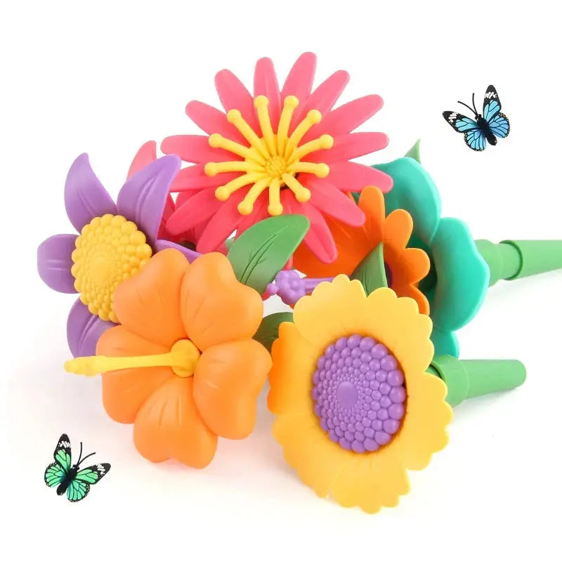 Creative Flower Building Blocks My Store