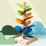 Montessori Rainbow Marble Wooden Tower My Store