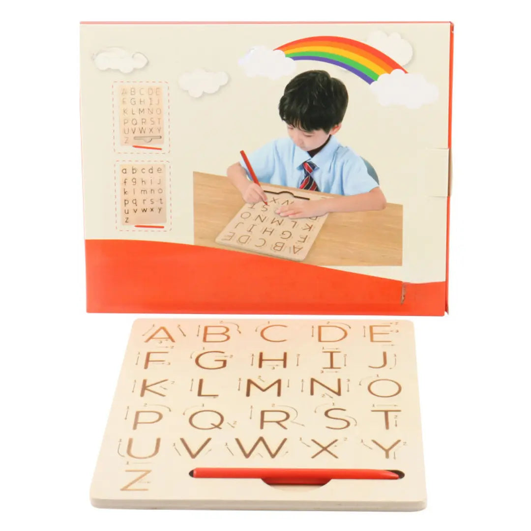 Wood Alphabet Board My Store