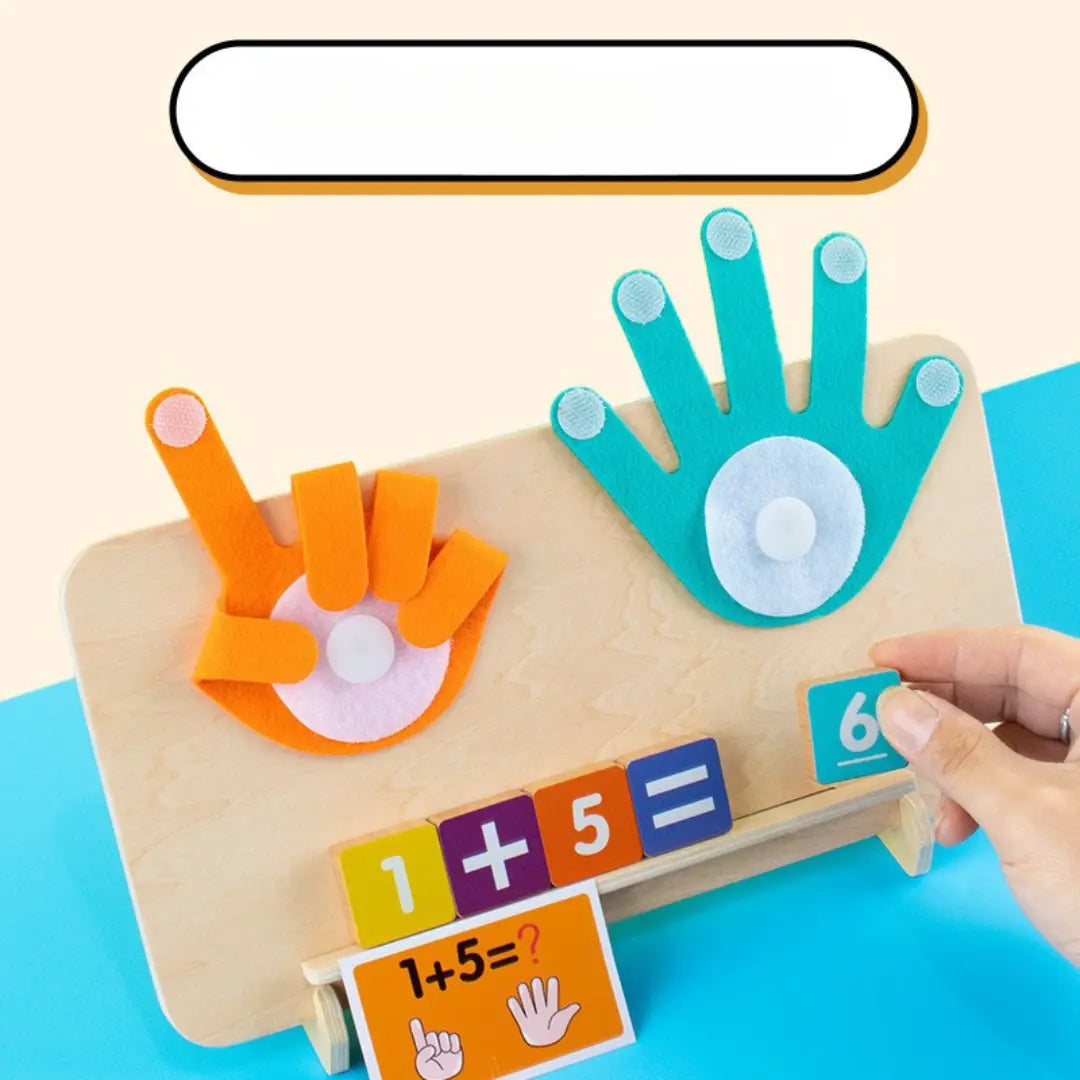 Montessori Math Finger Learning Game My Store