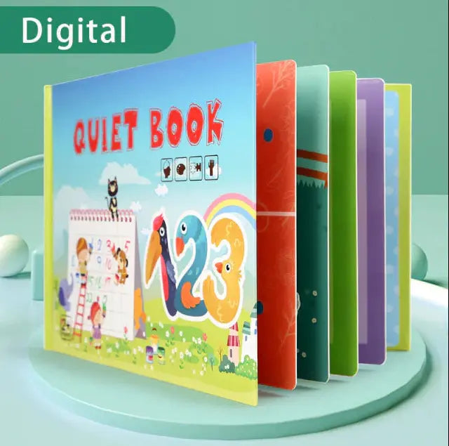 Activity Book for Play and Learning – Promotes Fine Motor Skills and Creativity My Store