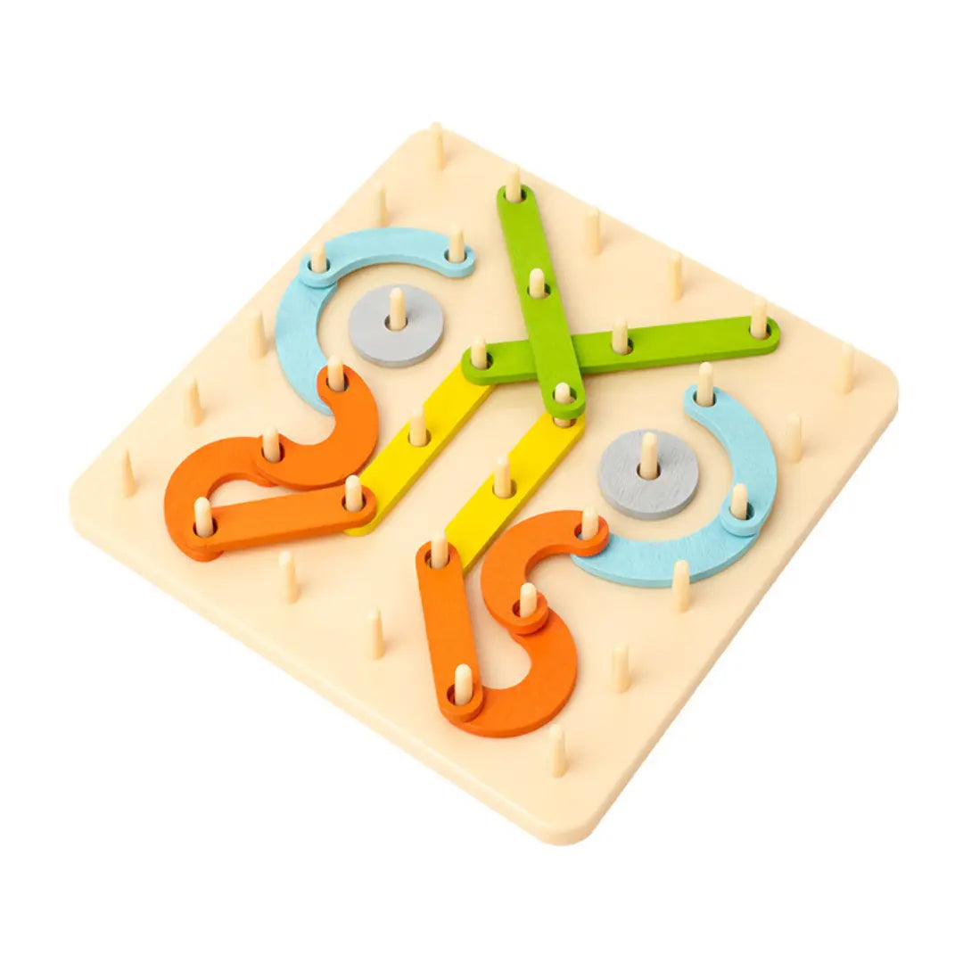 Creative Montessori Nail Puzzle Wooden Toy My Store