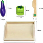 Montessori Wooden Play Kitchen Set My Store