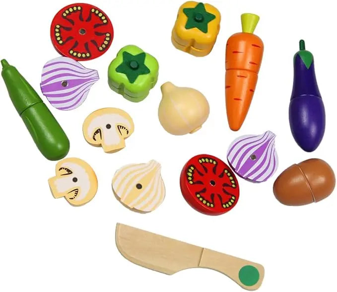 Montessori Wooden Play Kitchen Set My Store