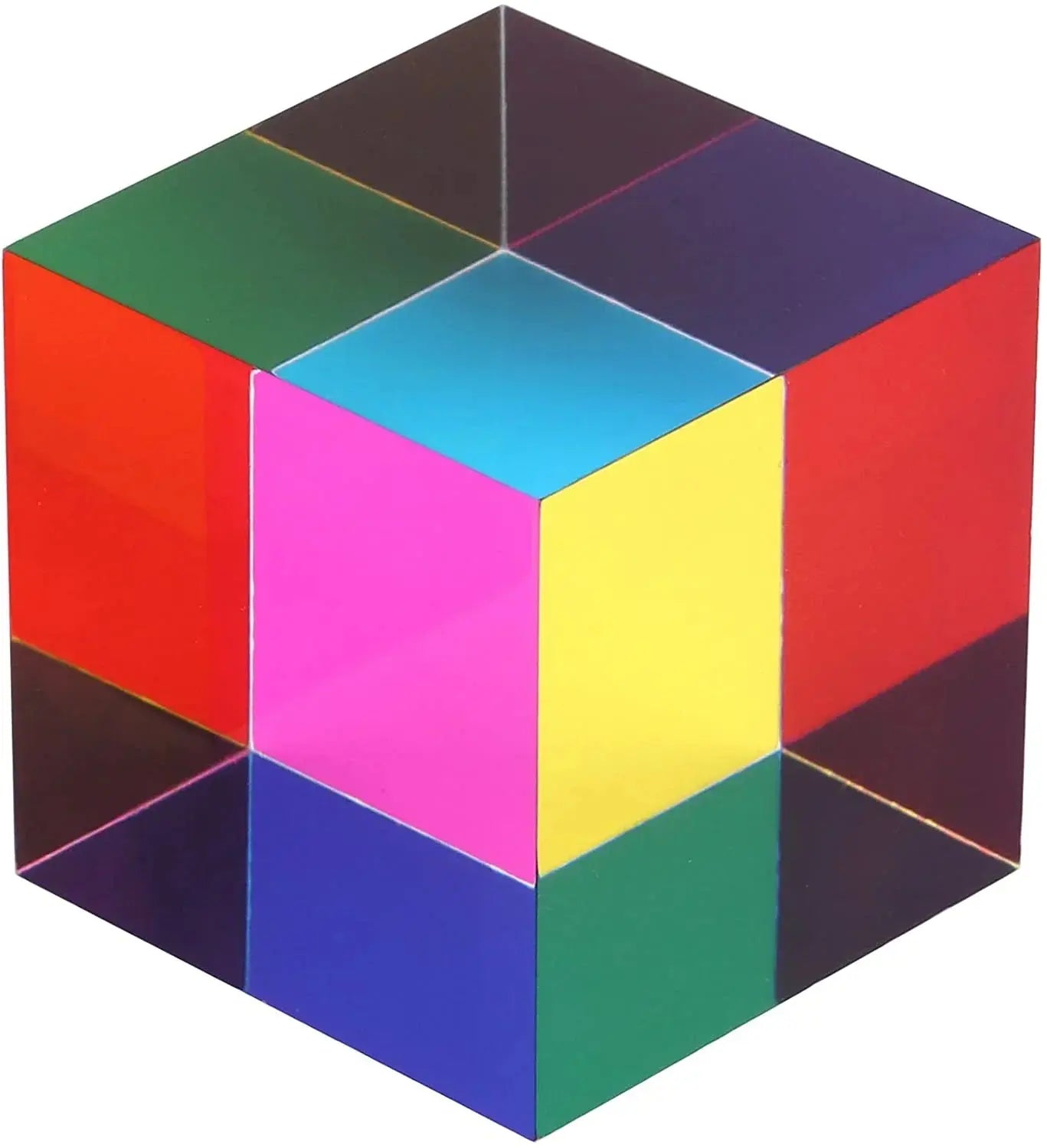 Colour Mixing Prism Cube My Store