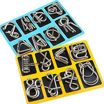 Metal Brain Teaser Ring Set My Store