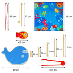 Improve Motor Skills - Wooden Fishing Game My Store