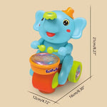 Musical Elephant Drum Toy My Store