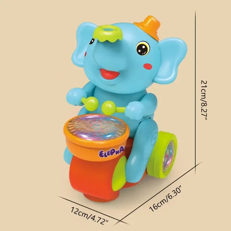 Musical Elephant Drum Toy My Store